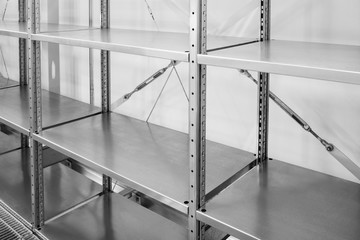 Fototapete - Interior of the new and modern warehouse space