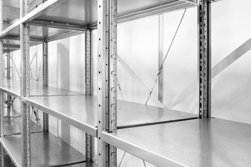 Fototapete - Interior of the new and modern warehouse space