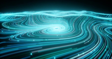 Wall Mural - line; dot; tech; wave; background; surface; abstract; wireframe; mountain; concept; design; technology; wavy; map; 3d; cloud; topographic; geography; topography; contour; futuristic; landscape; dots; 
