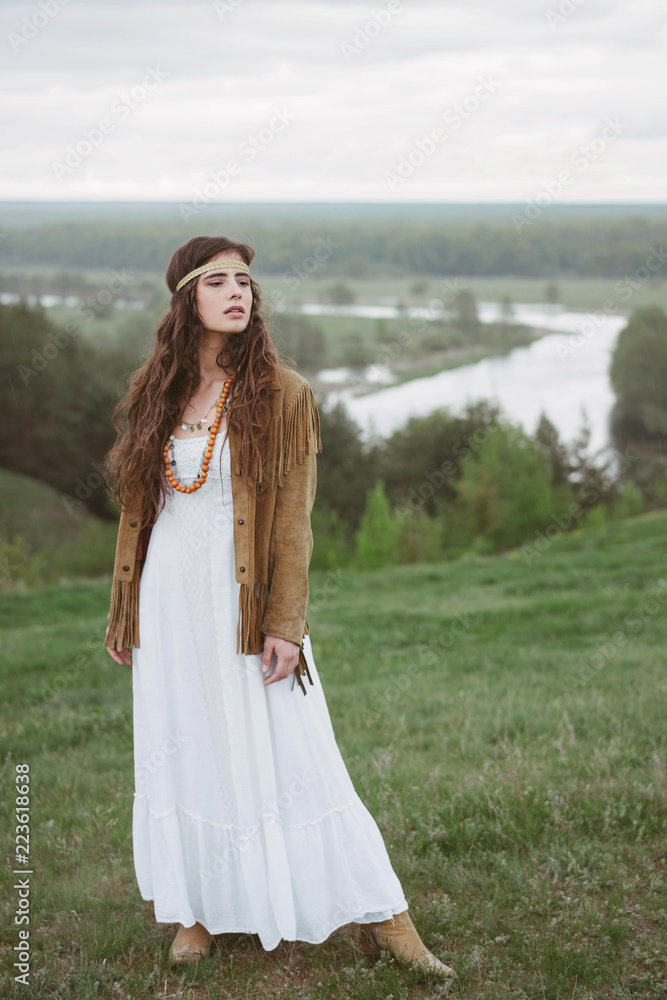 Retro Hippie Girl Retro Hippie Girl