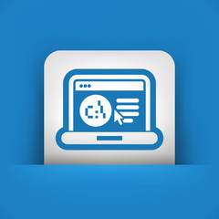 Software language webpage icon
