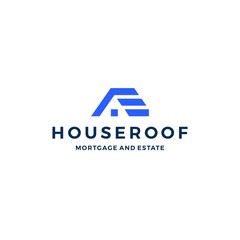 Sticker - home house logo vector icon