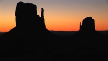 The Mittens At Monument Valley Navajo Tribal Park Sunrise In Arizona