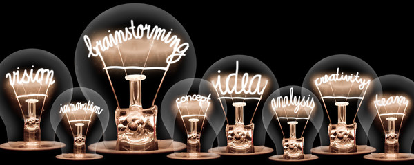 Light Bulbs Concept