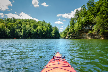 Poster - Kayaking on Grayson Lake