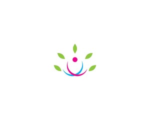 Healthy Human logo template