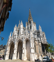 Wall Mural - Church of Saint Maclou in Rouen, France