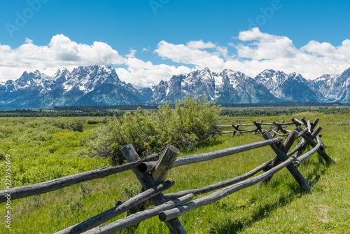 Fotografija  Pasture in Grand Teton National Park, Wyoming