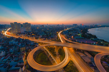 Wall Mural - Hanoi City scape