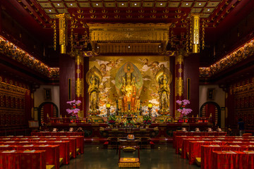  Buddha at the Buddha Tooth Relic Temple, Singapore