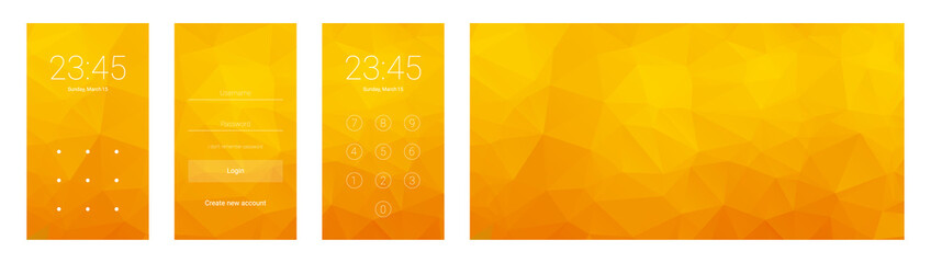 Interface and background