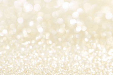 Wall Mural - abstract background gold light bokeh christmas holiday