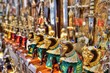 © akturer - Medieval knight toys in souvenir shop, Toledo, Spain