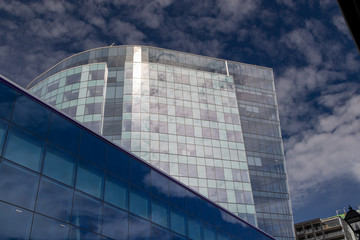 Building with cloudy sky, Halifax.