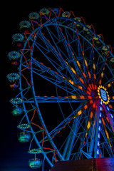 Wall Mural - ferris wheel at night