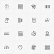 © Orkhan - Online Shopping line icon set with call center, wallet and sale