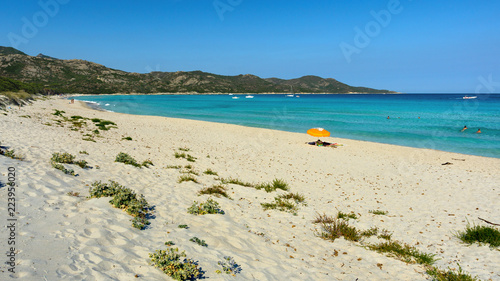 Plage Saleccia Corse Buy This Stock Photo And Explore