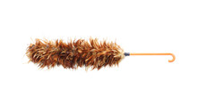 Chicken Feather Duster On White Background