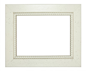 Wall Mural - Empty picture frame isolated