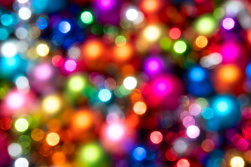 defocused ligths