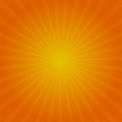 Wall Mural - autumn sun rays. vector background. red orange and yellow colors