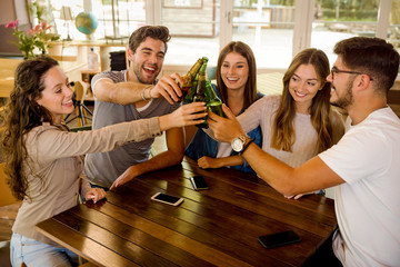 Wall Mural - A toast to friendship