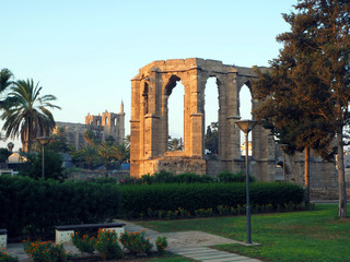 Famagusta is the oldest city in Cyprus, founded in the III century BC.  For many centuries Famagusta was one of the main port cities of the Mediterranean. Previously, it was the residence of king Rich