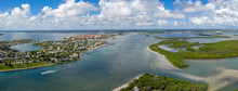 Fort Pierce Florida Panorama From The Inlet