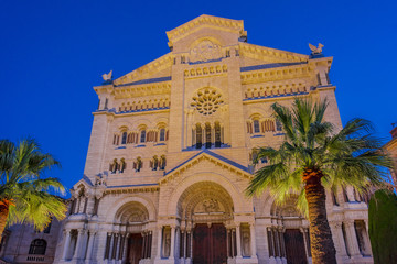 Wall Mural - Saint Nicholas Cathedral in Monaco on French Riviera