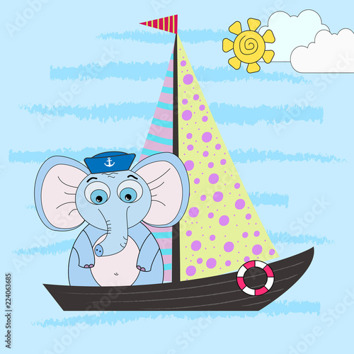 Vector illustration of a ca...