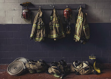 Firefighter Helmet And Protection Gears