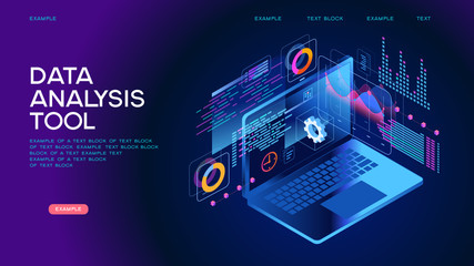 Data analysis tool Web Banner