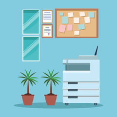 Poster - Business office interior