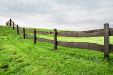 Old Fence In Field Free Stock Photo - Public Domain Pictures