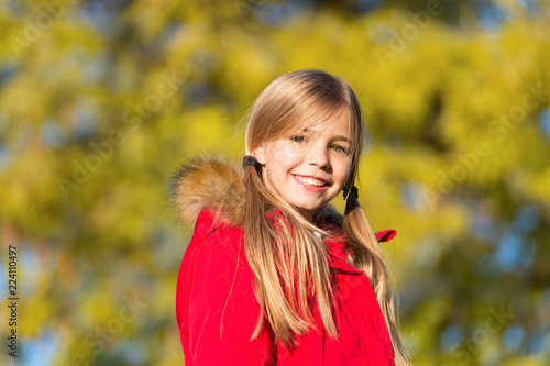 Fall Fashion Girl Smiling Face Cute Hairstyle Fashionable Fall