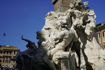 Canvas Print - Rome in Italy