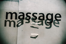 Ttypographie Massage