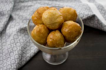 Turkish Lokma (Fried Sweet Dough)