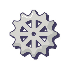 Poster - gear work team cooperation symbol