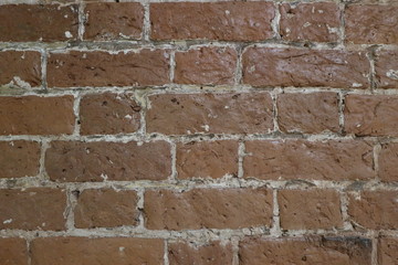 Brown brick wall background