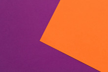 Purple Orange Background Texture Of Colored Paper. Trendy Colors For Design. Abstract Geometric Background