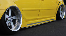 Side Angle Shot Of Yellow Car