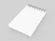 Blank white notepad