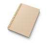 Blank kraft paper notebook