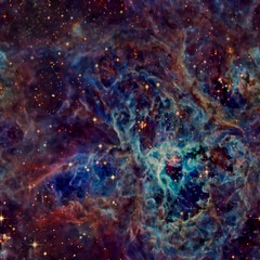 Wall Mural - spase seamless background. elements of this image furnished by nasa.