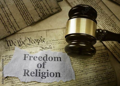 Freedom of Religion concept