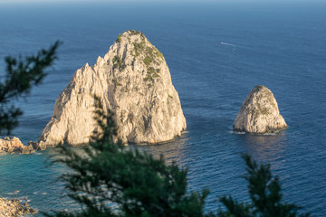 Keri cliffs in Zakynthos (Zante) island in Greece