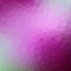 Wall Mural - Purple violet magenta abstract geometric rumpled triangular low poly style gradient illustration graphic background. Vector polygonal design for your business.