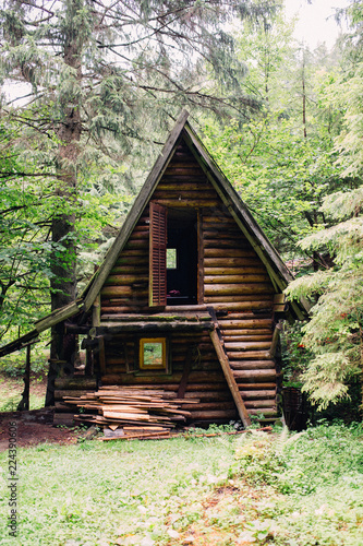Cabin In The Woods Buy This Stock Photo And Explore Similar