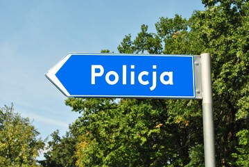 Sticker - Policja